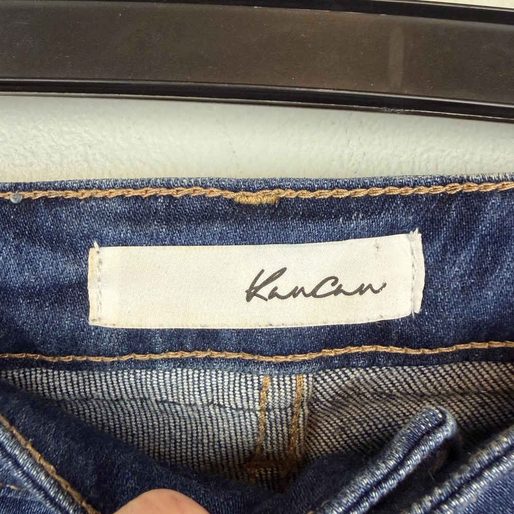 KanCan Jeans‎ Womens 7/27 Medium Wash Blue Distressed Skinny Stretch KC2508M - Picture 4 of 11